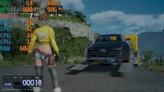 AMD A8-7100 \ Radeon R5 (Kaveri) \ FF XV Benchmark @1280x720 lite quality