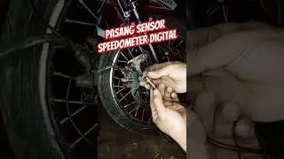 cara memasang magnet sensor speedometer digital