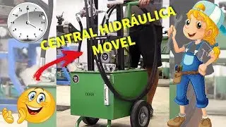 Central Hidráulica Móvel - Fabricação Passo a Passo DIY