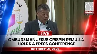 LIVE: Ombudsman Jesus Crispin Remulla holds a press conference | October 29, 2025