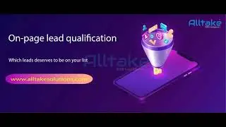 Alltake : On-page lead qualification