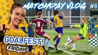 HEAVY METAL FOOTBALL - 15 GOALS! | Hashtag United vs Chesham | Womens Football Gameday VLOG #8 22/23