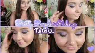 Pretty Purple Summer Makeup Tutorial ♡