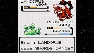 Catching Landorus with a Pokeball - Pokemon Kalos Crystal ROM Hack