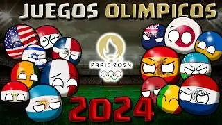 Torneo Masculino de FUTBOL -JUEGOS OLÍMPICOS PARIS 2024 | countryballs