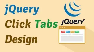 jQuery Click Tabs Design