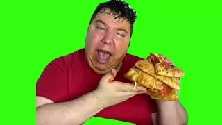 Nikocado Avocado ''papa johns pizza'' meme   green screen