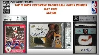 Top 10 Most Expensive Basketball Cards Rookies May 2020 Review