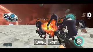 Sandbox in Space Planetary System Buzz Saw,Scientist vs Tv Man,Speaker Women | Android Gameplay 14