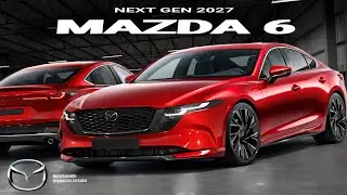MAZDA 6: Редизайн 2027 года: спортивный седан премиум-класса с футуристическим дизайном от KODO?