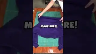 How To Crop A Sweatshirt Tutorial