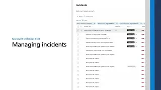 How to manage incidents - Microsoft Defender XDR