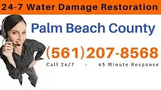 Palm Beach County Water Damage Restoration - Serving Dade, Broward and Palm Beach Counties