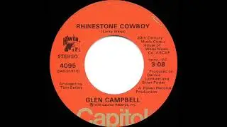 1975 HITS ARCHIVE: Rhinestone Cowboy - Glen Campbell (a #1 record--stereo 45)
