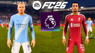 Liverpool Vs. Manchester City | Premier League 25/26 Matchday 25 | FC 26 Full Game
