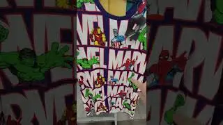 MARVEL SUPERHERO T-SHIRT $9.99 - I BOUGHT ROBBIE THIS ONE FOR HIS BIRTHDAY - BUDGET SHOPPING AT