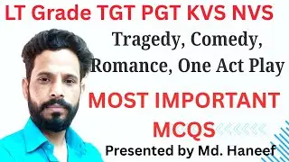 MCQs On Tragedy, Comedy, Romance and One Act Play| #tragedy #comedy #romance
