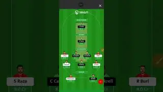 IRE VS ZIM / IRE VS ZIM Dream11 / IRE VS ZIM Dream11 Prediction / IRE VS ZIM Dream11 Today Match