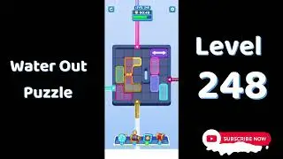 Water Out Puzzle Level 248 Walkthrough 💧 | Step-by-Step Solution | SolutionGuruji