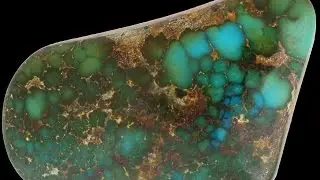 Natural High Gem Grade 110.39 cts Blue Gem Turquoise Cabochon #01