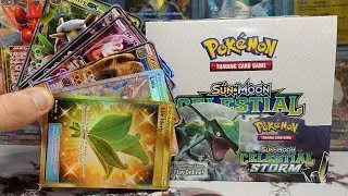 THE FULL ART TO SECRET RARE COMBO! Opening a Celestial Storm Pokemon Booster Box!