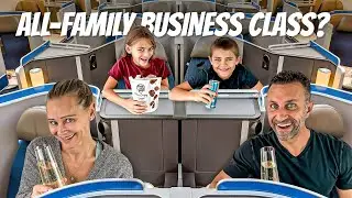 What it&rsquo;s like to get a family upgrade to business class in United Polaris