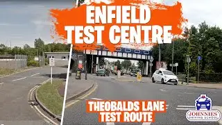 ENFIELD TEST ROUTE | THEOBALDS LANE | ENFIELD DRIVING TEST CENTRE (INNOVA BUSINESS PARK)