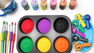 Satisfying Video l DIY How To Make Funny Box of Canddy Glitter Sprunki Slimes Canddy ASMR