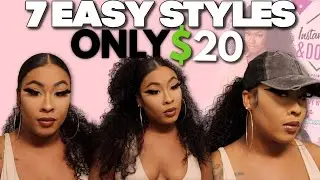 7 BOMB #Curlyhairstyles using #Sensationnelinstantupdown UD 3
