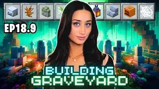 [🔴LIVE] Building the GRAVEYARD... (Minecraft Survival Series)