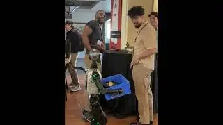Caring Little Helper: Robot Collects Your Trays. #Robotics #Tech #AI #HelpfulTech #TechLife