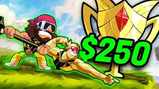 I  Entered a $250 Brawlhalla Tournamet w/Monihalla