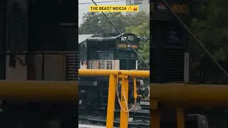 ⚡ WDG3A Locomotive | Indian Railways&rsquo; Classic Workhorse 🚂🔥 #train #wdg3a #viral #shorts