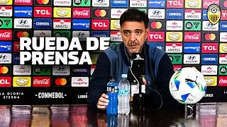 Rueda de prensa post partido con el DT Álvaro Recoba en La Paz, Bolivia - Fase 1 IDA Libertadores