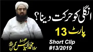 Nimaz e Ahlu Sunnah | انگلی کو حرکت دینا