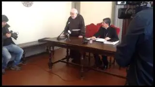 Firenze, annuncio nomina padre Roncari a vescovo di Pitigliano