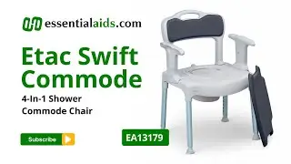 Etac Swift 4-In-1 Shower Commode Chair | EA13179 - Multi-purpose chair