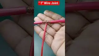 Wire joint tricks#bestideas#electrician#wireworks#shortsfeed#trendingshorts#electricwire#tipsntricks