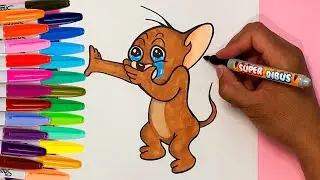 COMO DIBUJAR AL RATON LLORANDO MEME (JERRY)