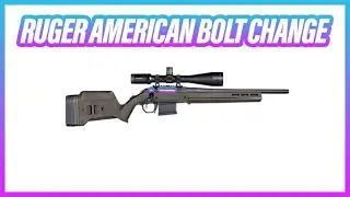 Ruger Precision and American Predator Bolt Handle Swap