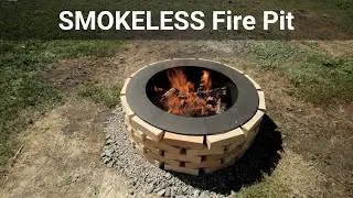 DIY SMOKELESS Fire pit | Dxf files for Plasma cut or Laser cut CNC | RedCatInShop