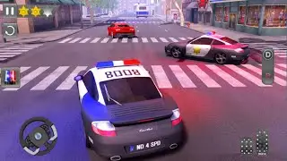 Car Simulators - US Police Modern Parking Advance Driving Glory 3D