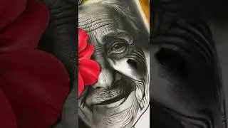 POV: Pencil Shading on Elderly Portrait