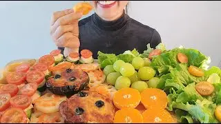 건강 채소식단[mukbang/Healthy food/eating sounds]/건강식단/저염식단/저속노화식단/먹방/진짜 맛있는 다이어트 음식/Diet food