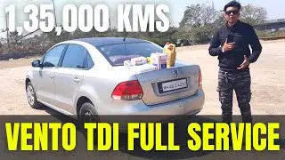 Volkswagen Vento 1.6 TDI 135000 Kms Service Part 1 of 2 #Vento #Volkswagen #Service