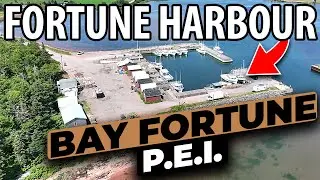Fortune Bay, Fortune Harbour, Fortune Beach PEI Aerial Tour