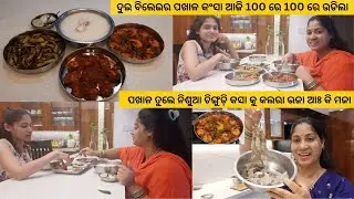 ଦୁଇ ବିଲେଇର ପଖାଳ କଂସା ଆଜି 💯 💯 ରେ ଉଡିଲା/ପଖାଳ ତୁଲେ🦐 ନିଶୁଆ ଚିଙ୍ଗୁଡ଼ି କସା କୁ କଲରା ଭଜା ଆଃ କି ମଜା