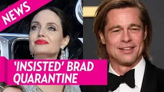 Angelina Jolie &lsquo;Insisted&rsquo; Brad Pitt Quarantine After France Trip