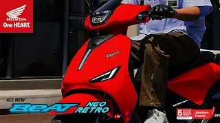 BARU 🔥 ALL NEW HONDA BEAT NEO RETRO MELUNCUR UNTUK MELAWAN YAMAHA FAZZIO