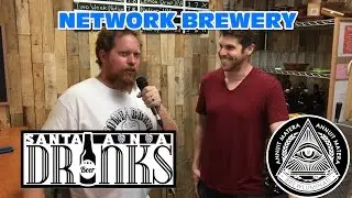 Nico Interviews Brian from Network Brewery - Santa Ana Drinks